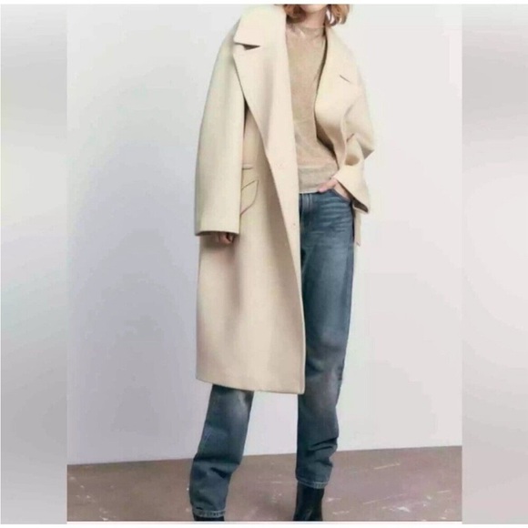 Gorgeous NWT Zara wool coat!! - Picture 3 of 6